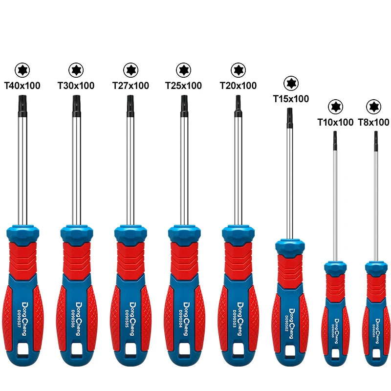 Magnetyczne wkrętaki Torx - rozmiary od T8 do T40