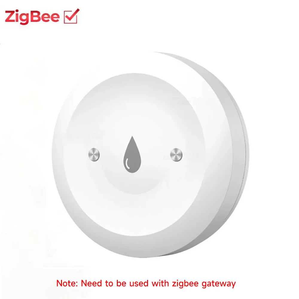 IH-K665 Tuya Zigbee Water Leak Sensor, 1–8 Pack