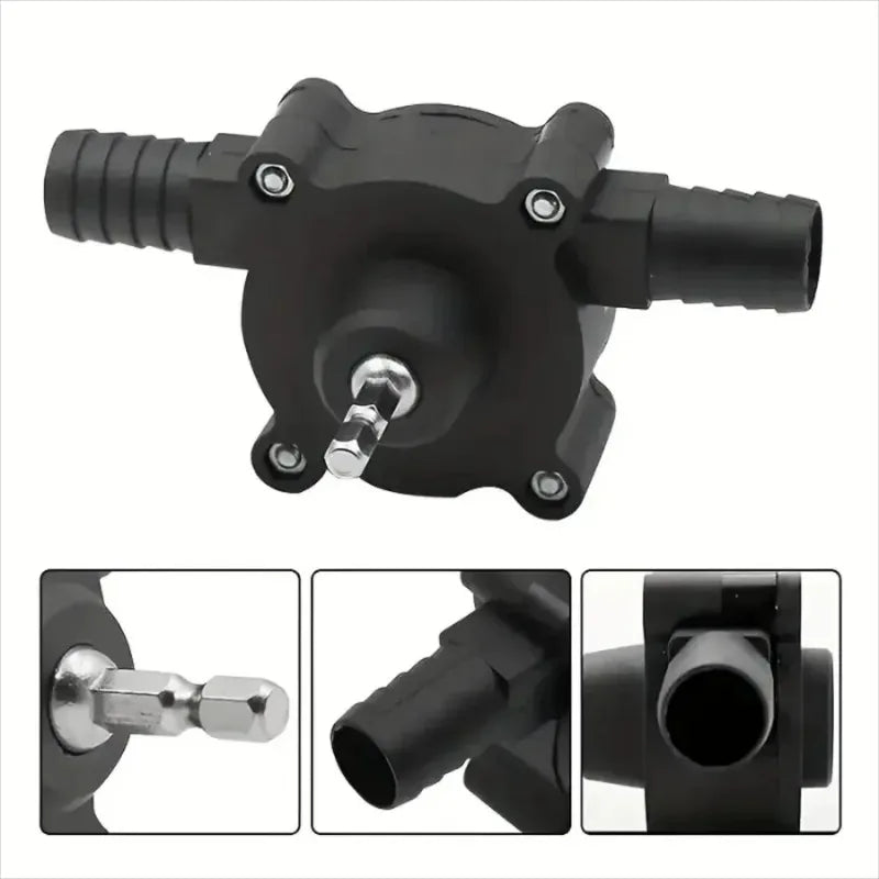 Drill-Powered Water Transfer Pump