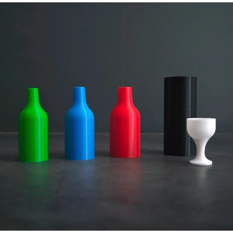 Mini Cups and Bottles Magic Prop with Instructions