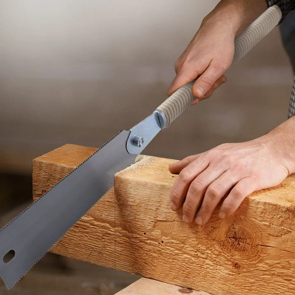 SK5 Woodworking Pull Saw, Single- or Double-Edged Options