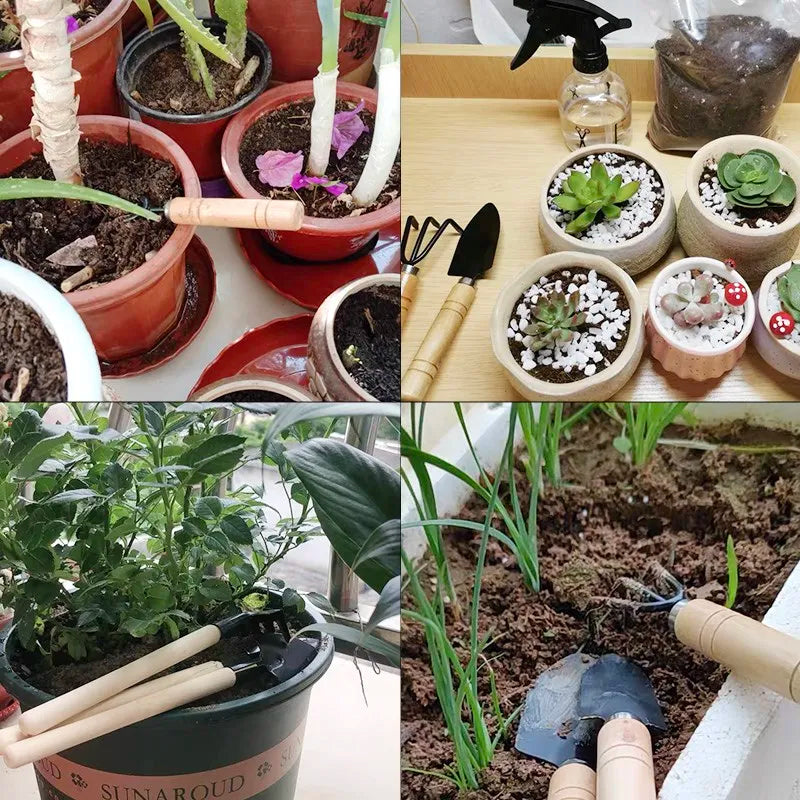 Mini Gardening Tool Set Options