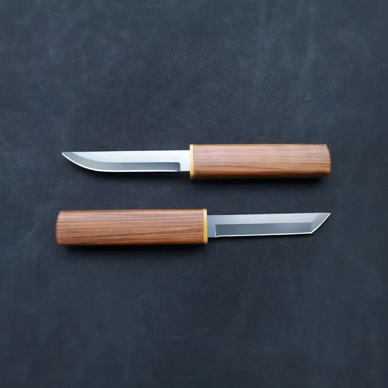 Double Camping Fixed Blade Hunting Knife