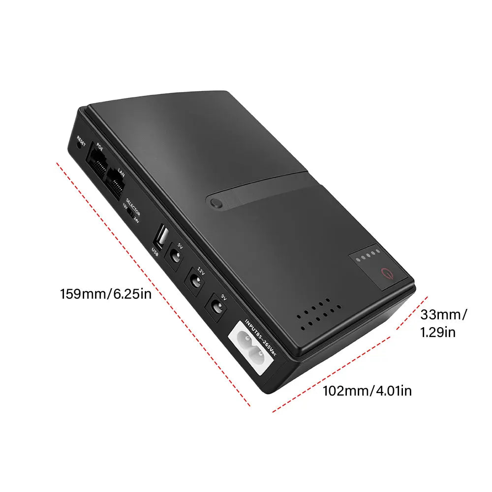 Mini Router UPS - Batteries Not Included