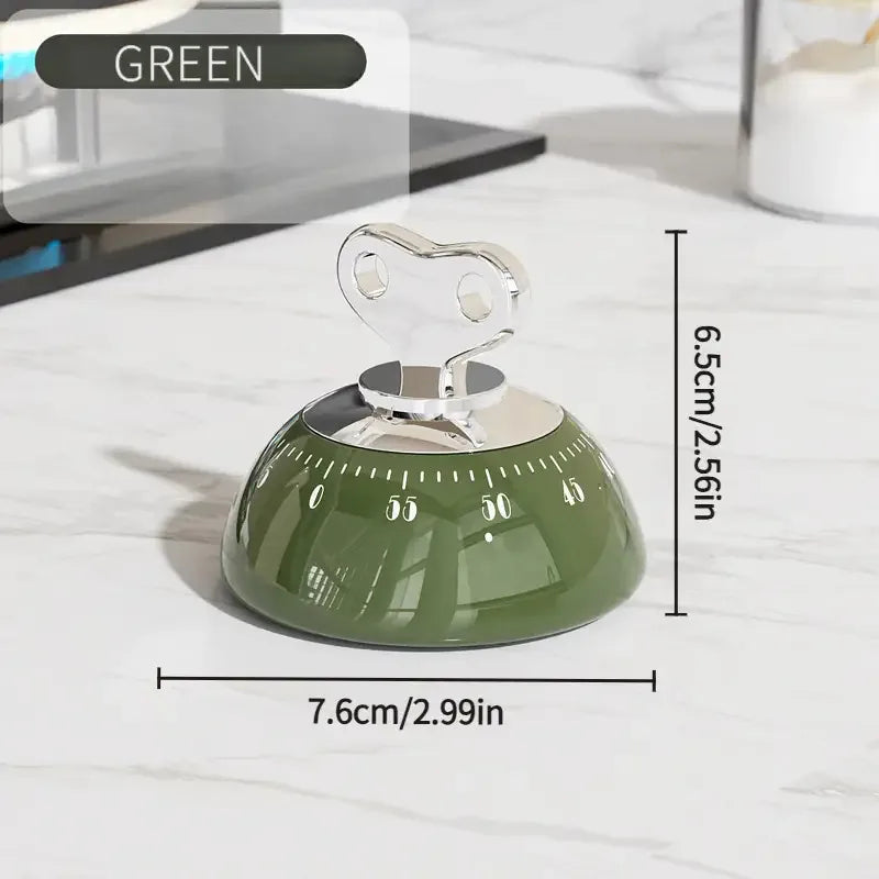 60-Minute Analogue Kitchen Timer, Colour Options