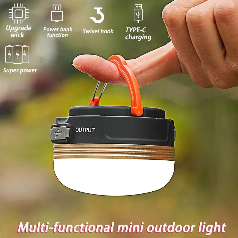 10W Rechargeable Camping Lantern with COB+LED
