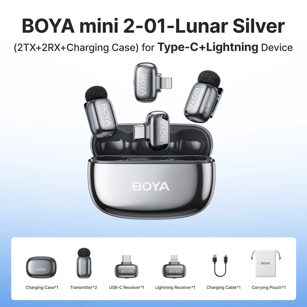 Mini 2 Wireless Lavalier Microphone System