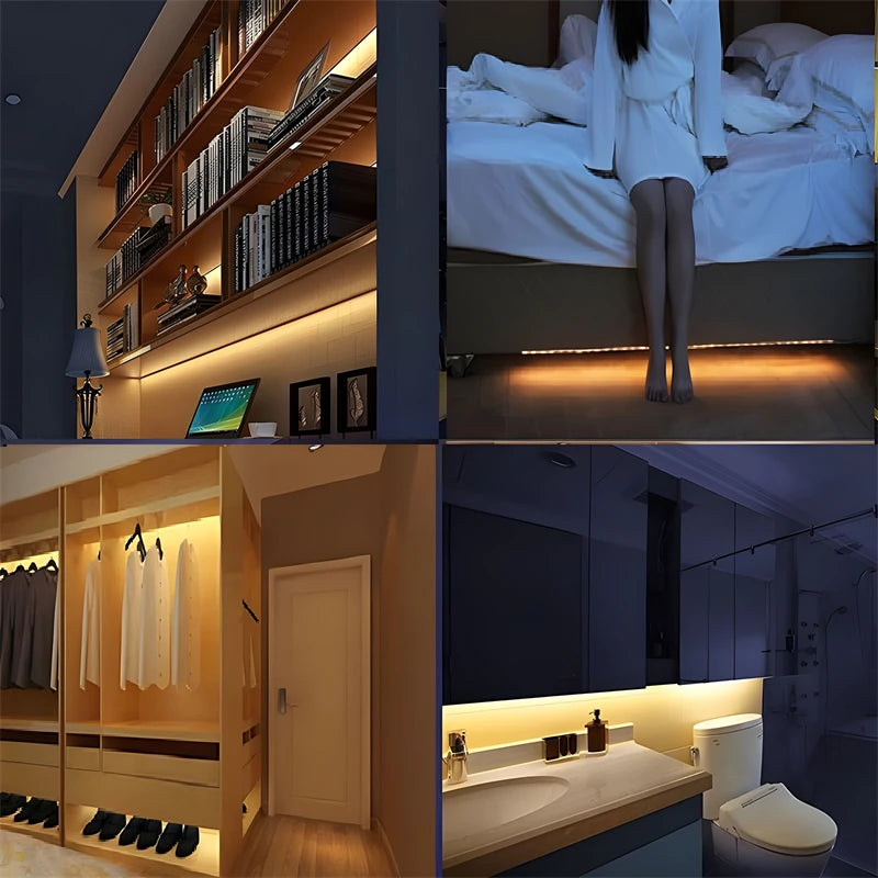 Battery Motion-Sensor LED Strip