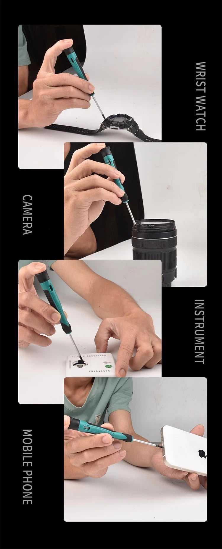 Six-Piece Precision Screwdriver Set