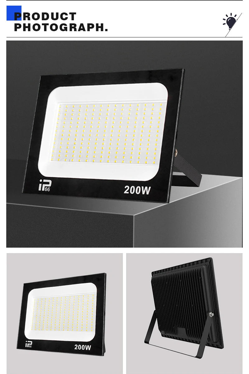 LED Flood Light Waterproof Outdoor Spotlight 🌟 