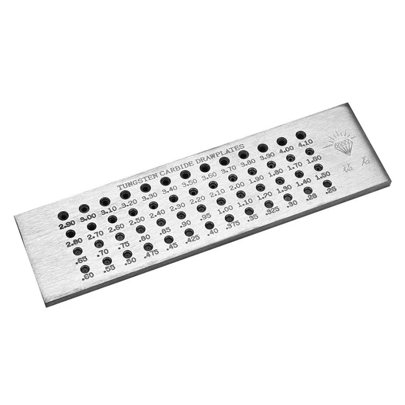 Round Wire Drawplate - Aperture Range Options