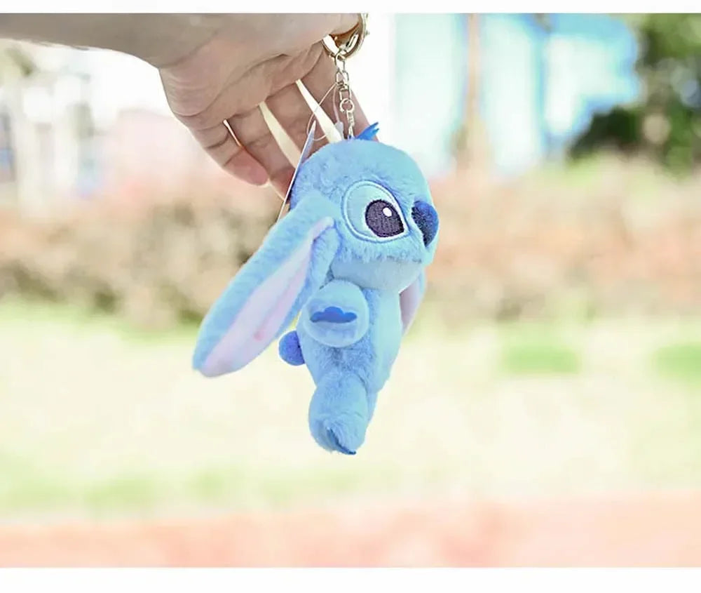 Stitch Plush Keychain – Cute Cartoon Bag Charm