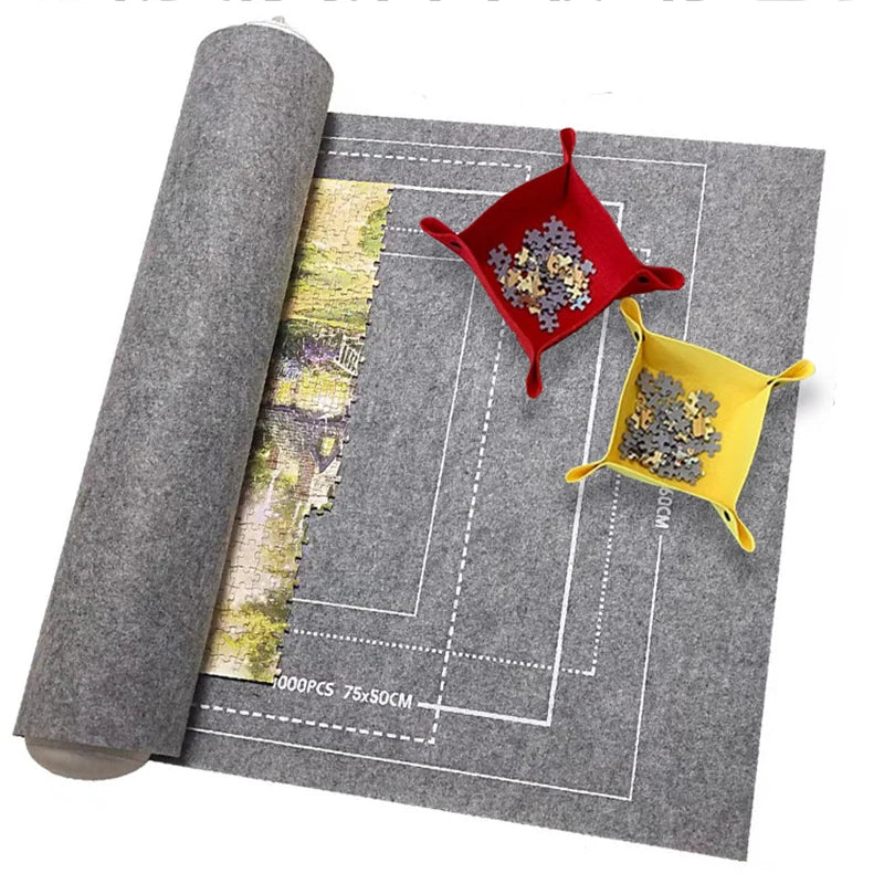 Covor pliant pentru puzzle-uri – Mărime și opțiuni de culoare