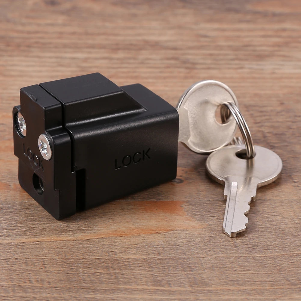 Aluminium Alloy Sliding Window Restrictor Lock with 2 Keys