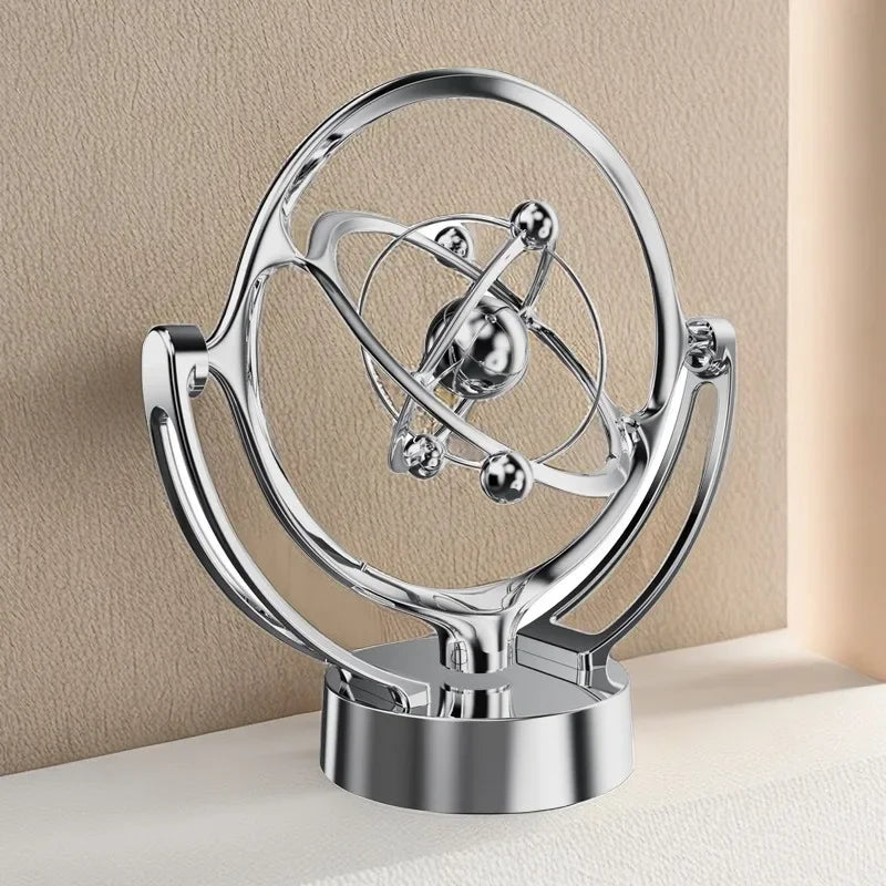 USB or Battery-Powered Kinetic Orbit Desk Ornament