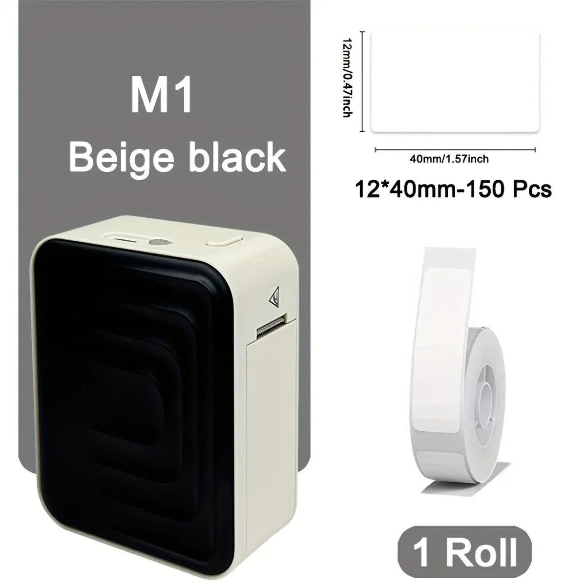 P15 Bluetooth-etikettenprinter zonder inkt, bundelopties