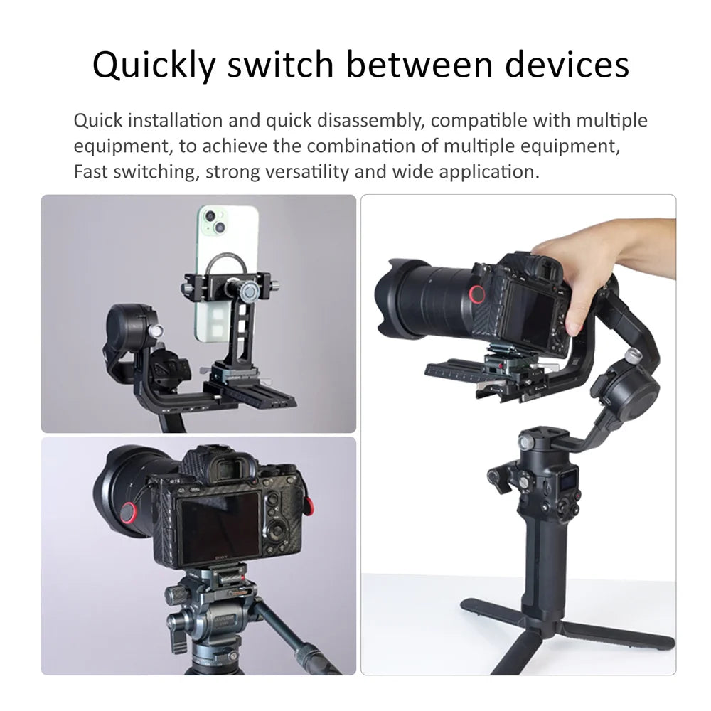 Arca-Style Quick-Release Camera Mount