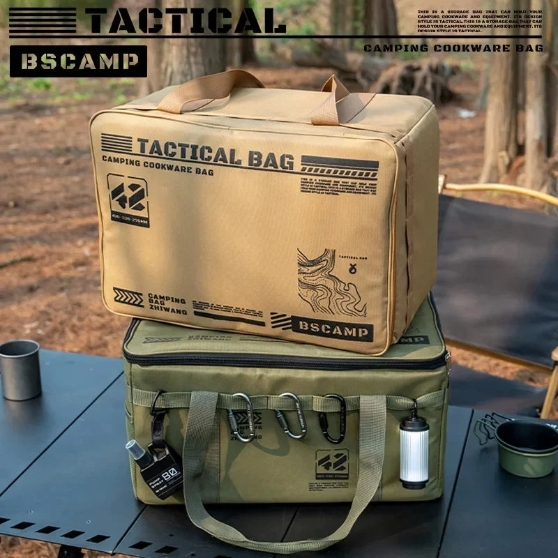 30-42L Tactical Camping Storage Bag Waterproof Folding Box