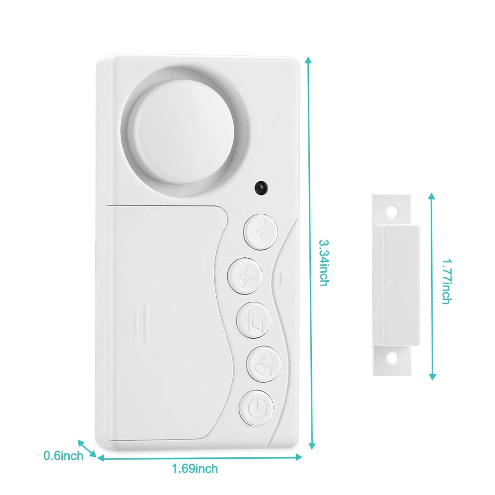 New Freezer Door Alarm with Delay 3/15/30/60 Seconds Adjustable Delay Refrigerator Alarm Wireless Door Open Ala