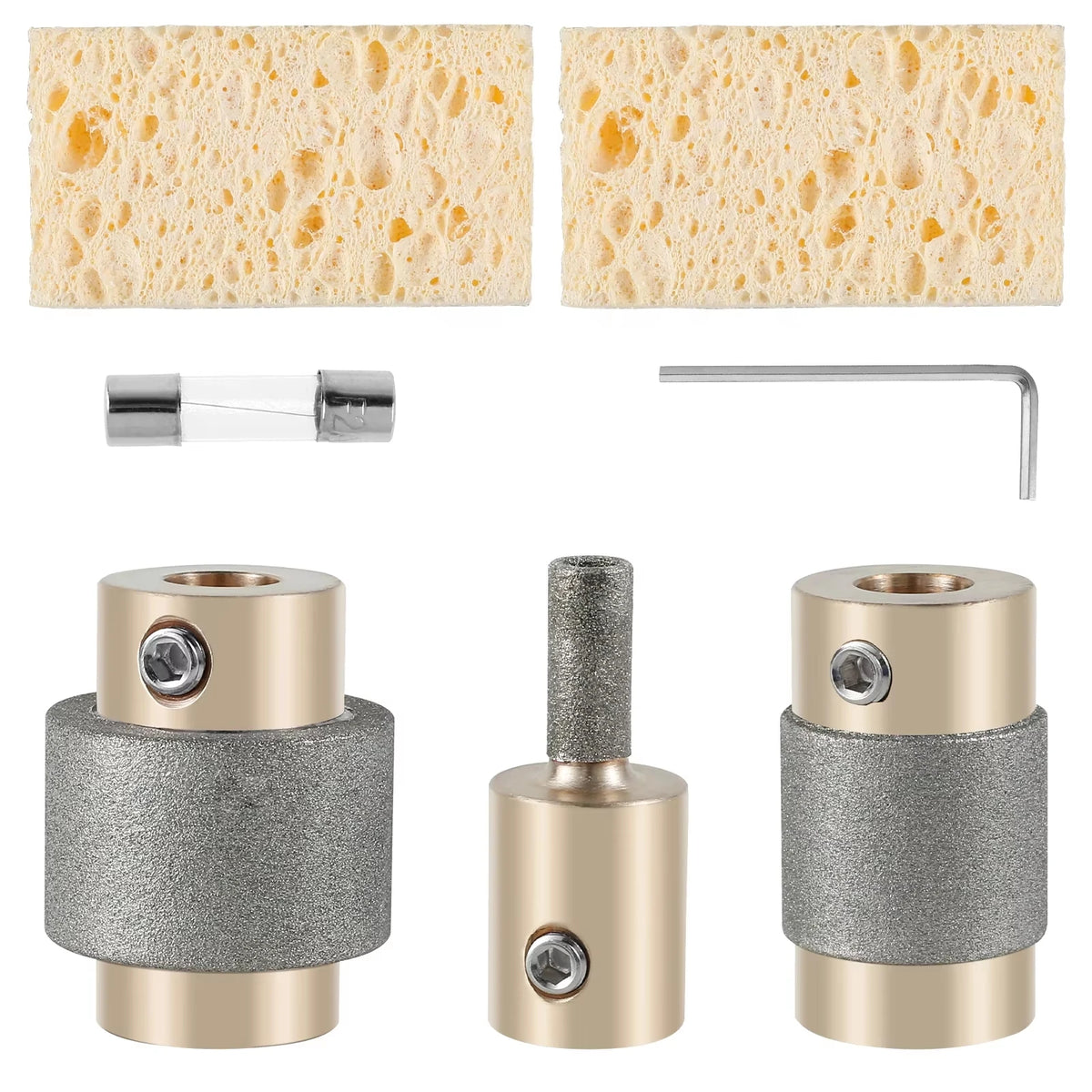 Diamond Glass Grinder Bits — Size and Set Options