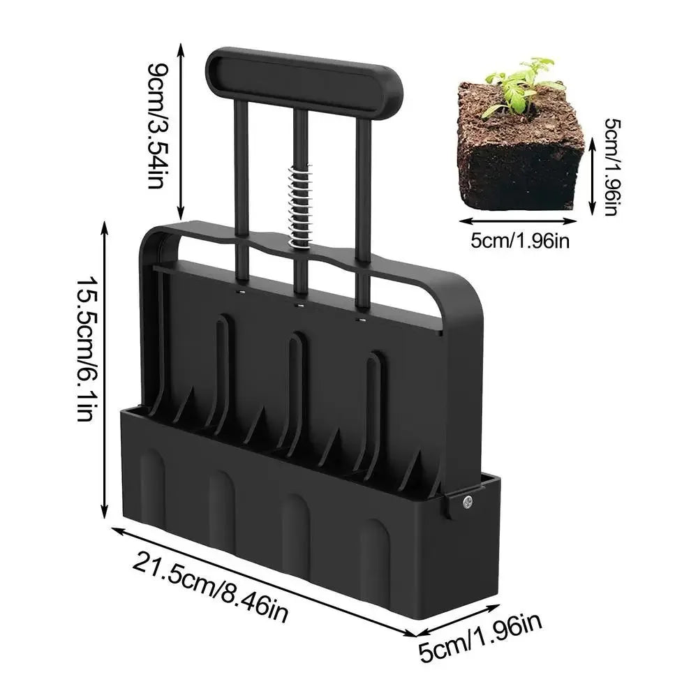 Manual Four-Block Soil Press