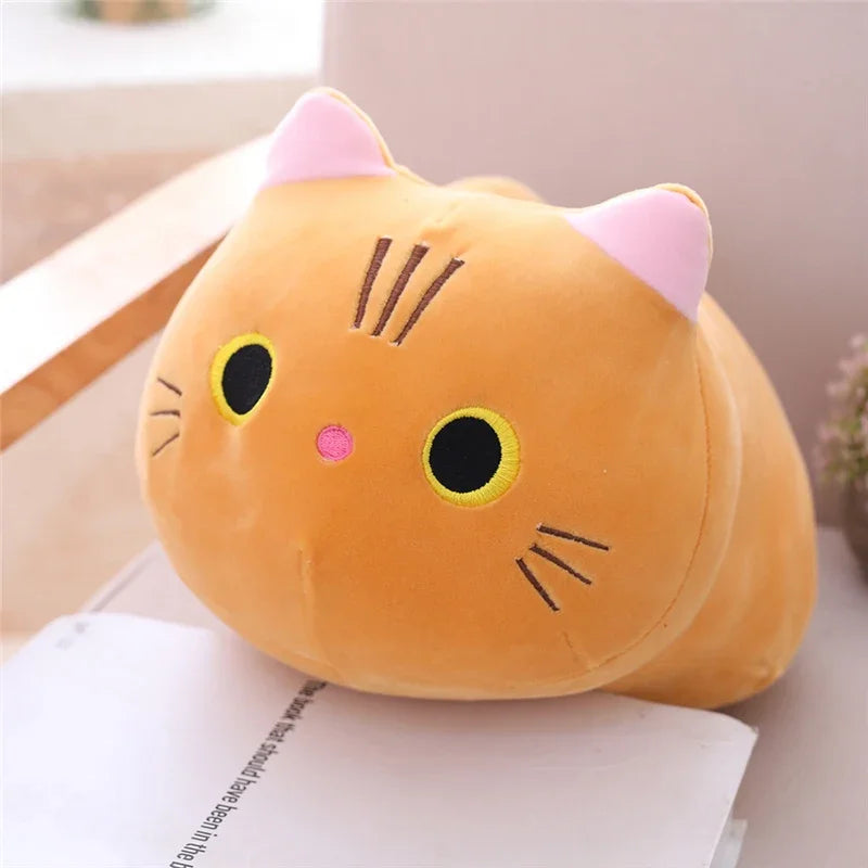 20cm Cute Soft Cat Plush Pillow Sofa Cushion