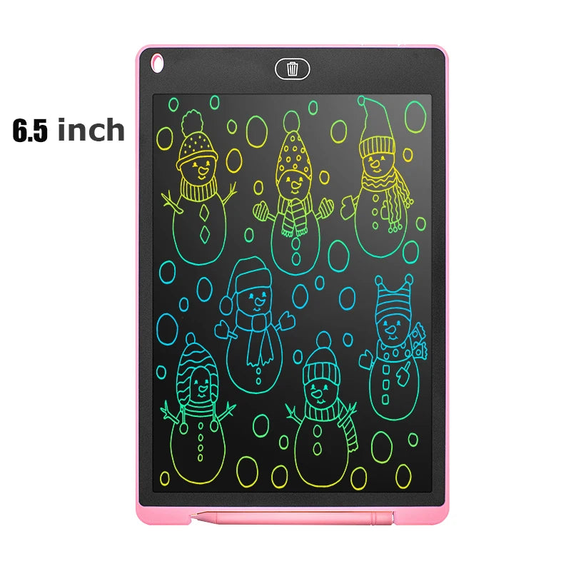 6.5 inch LCD Writing Tablet Drawing Board Montessori Educational Drawing Toys For Kids Students Magic Blackboard Toy Gift 