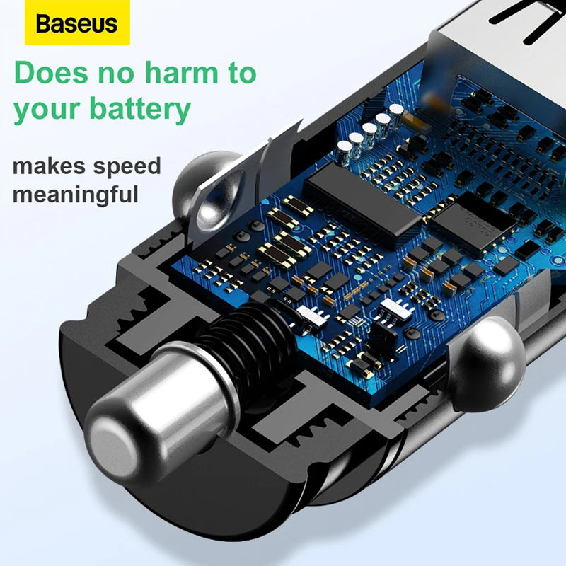 USB Car Charger - USB-A and USB-C Options