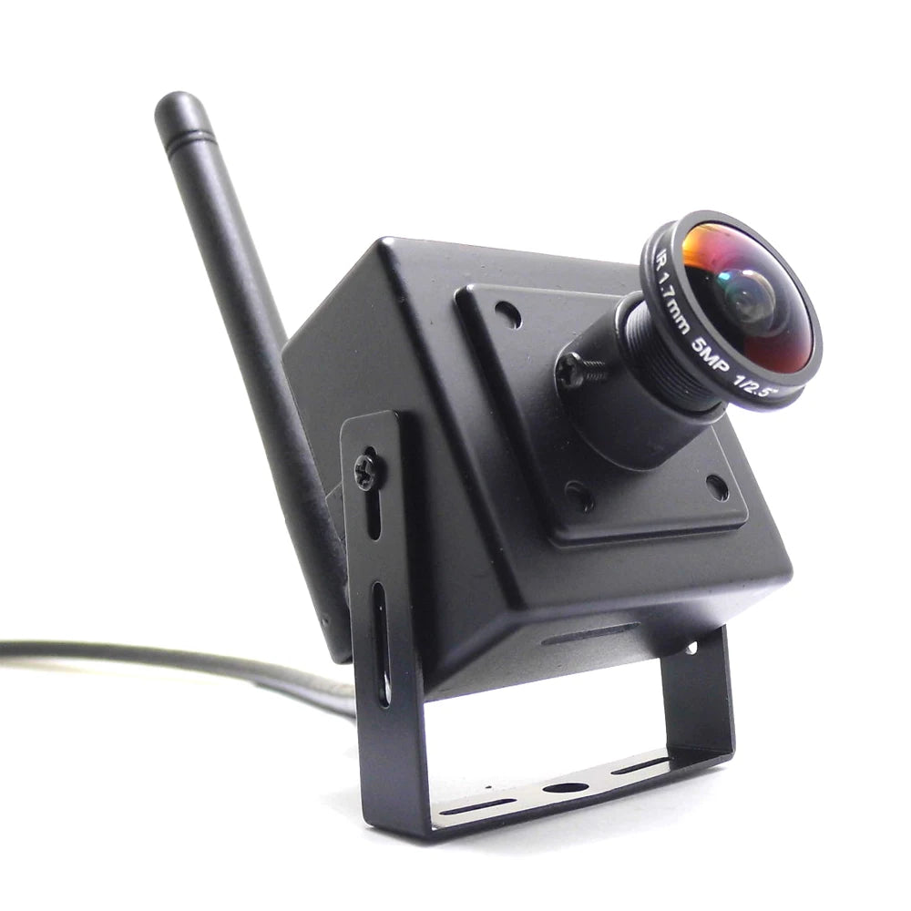 Mini WiFi Security Camera 1080P with 180° Panoramic View & Audio