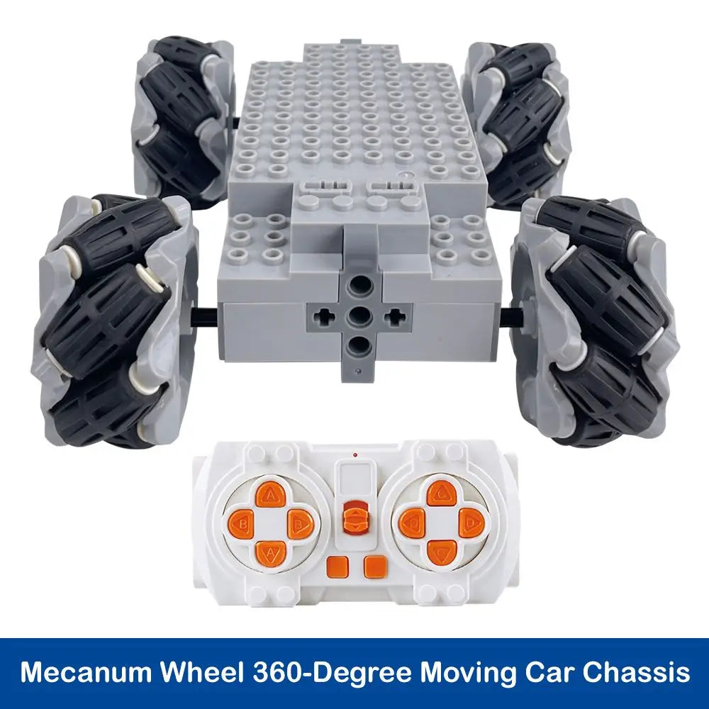 Mecanum-Wheel Four-Wheel-Drive Robot Car Kit
