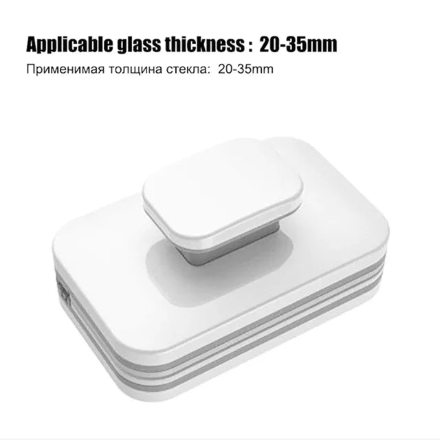 Magnetic Double-Sided Window Cleaner for Glass