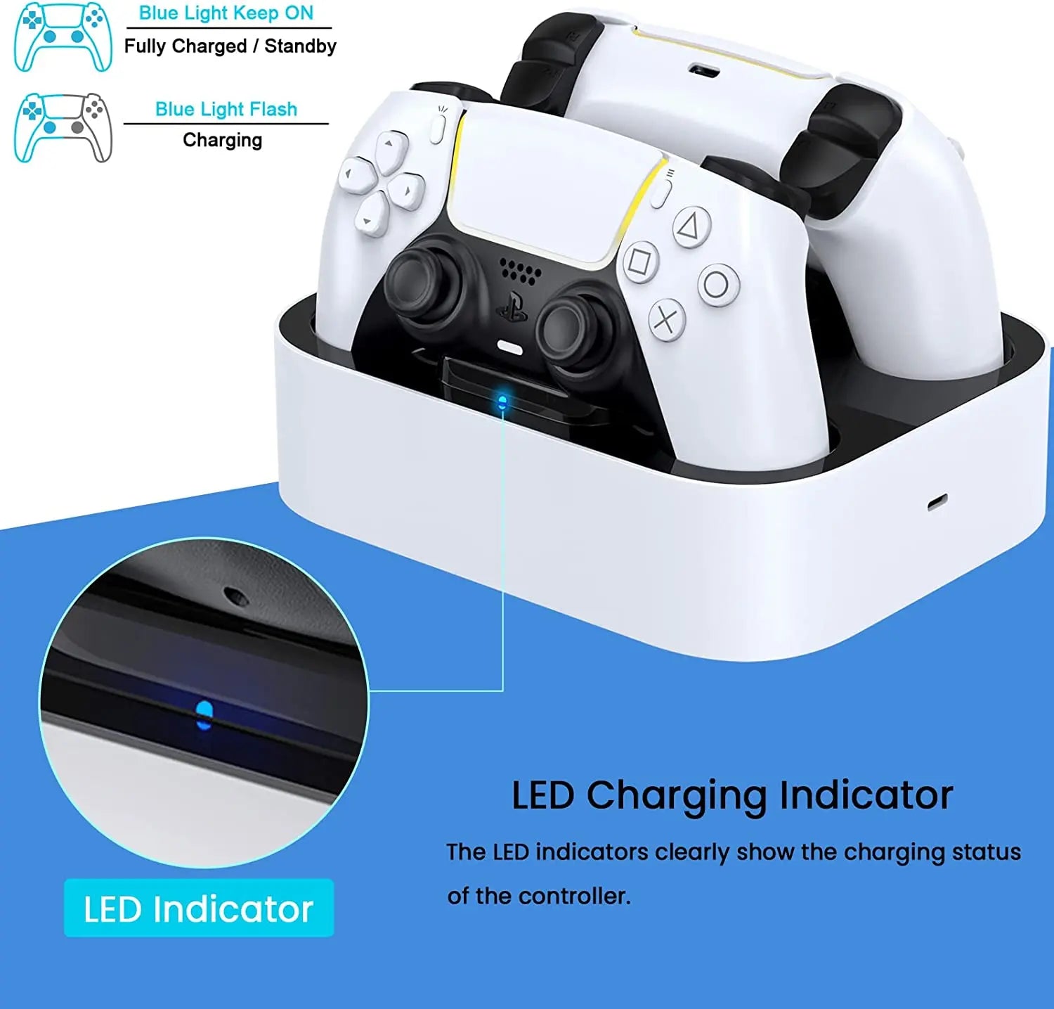 Controller Charging Station for 2 Controllers