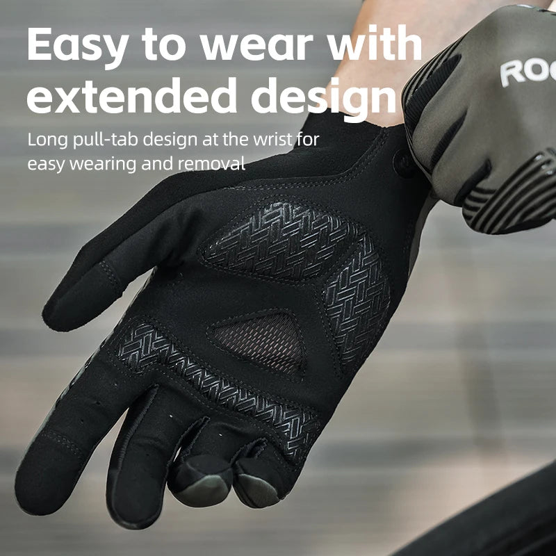 Breathable Cycling Gloves with Touchscreen Grip for Road & MTB