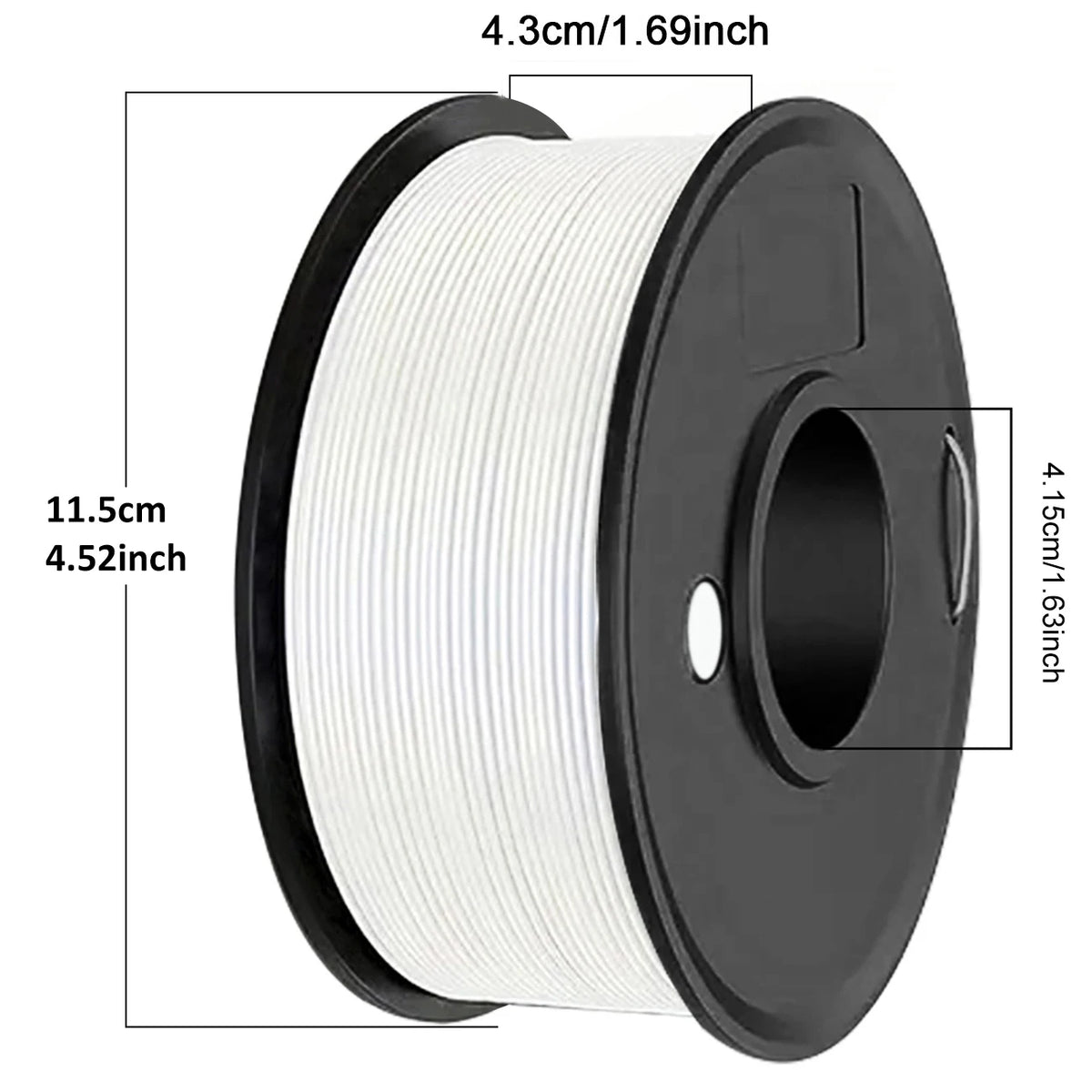 3D Printing Filament PLA 250g Length 80M Diameter 1.75mm FDM Printer Material