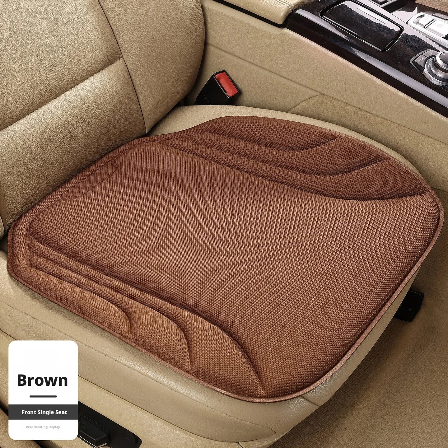Breathable Car Seat Cushion with Latex Support