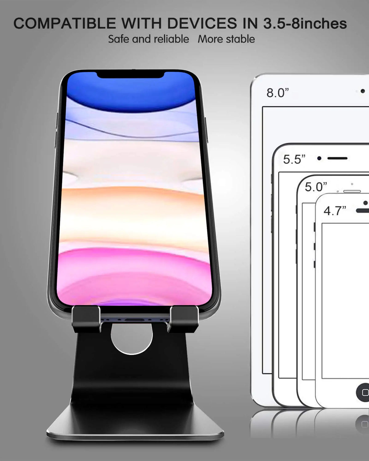 Adjustable Desktop Phone Stand