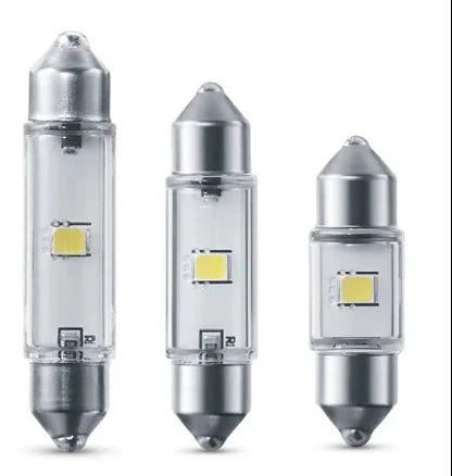 Philips Ultinon Pro3000 C5W LED festón 38mm 30mm 43mm luz de posición festoon lámpara lateral de señal de coche luz interior blanca fría 6000K luz de lectura (1 pieza)