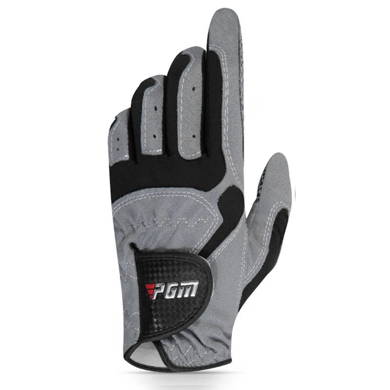 PGM Professional Golf Gloves Microfiber Cloth Fabric Breathable Non-Slip Gloves Club Swing Putting Training Gloves 