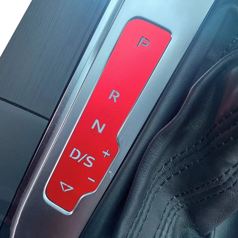 Audi A3 8V Gear Shift Panel Metal Trim Sticker