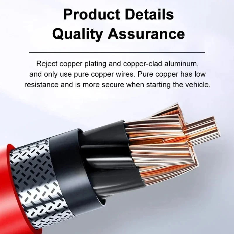 12V Car Jump Starter Portable Booster Power Bank