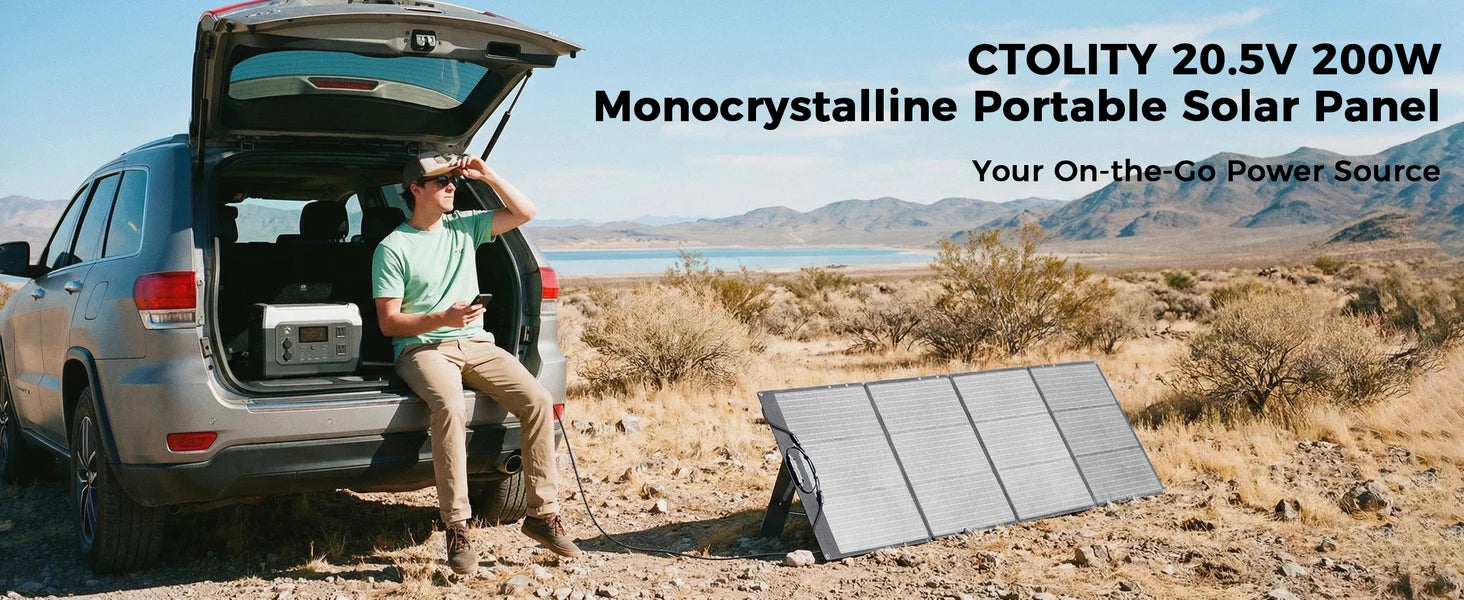 100W 200W 400W Foldable Solar Panel Portable Solar Charger