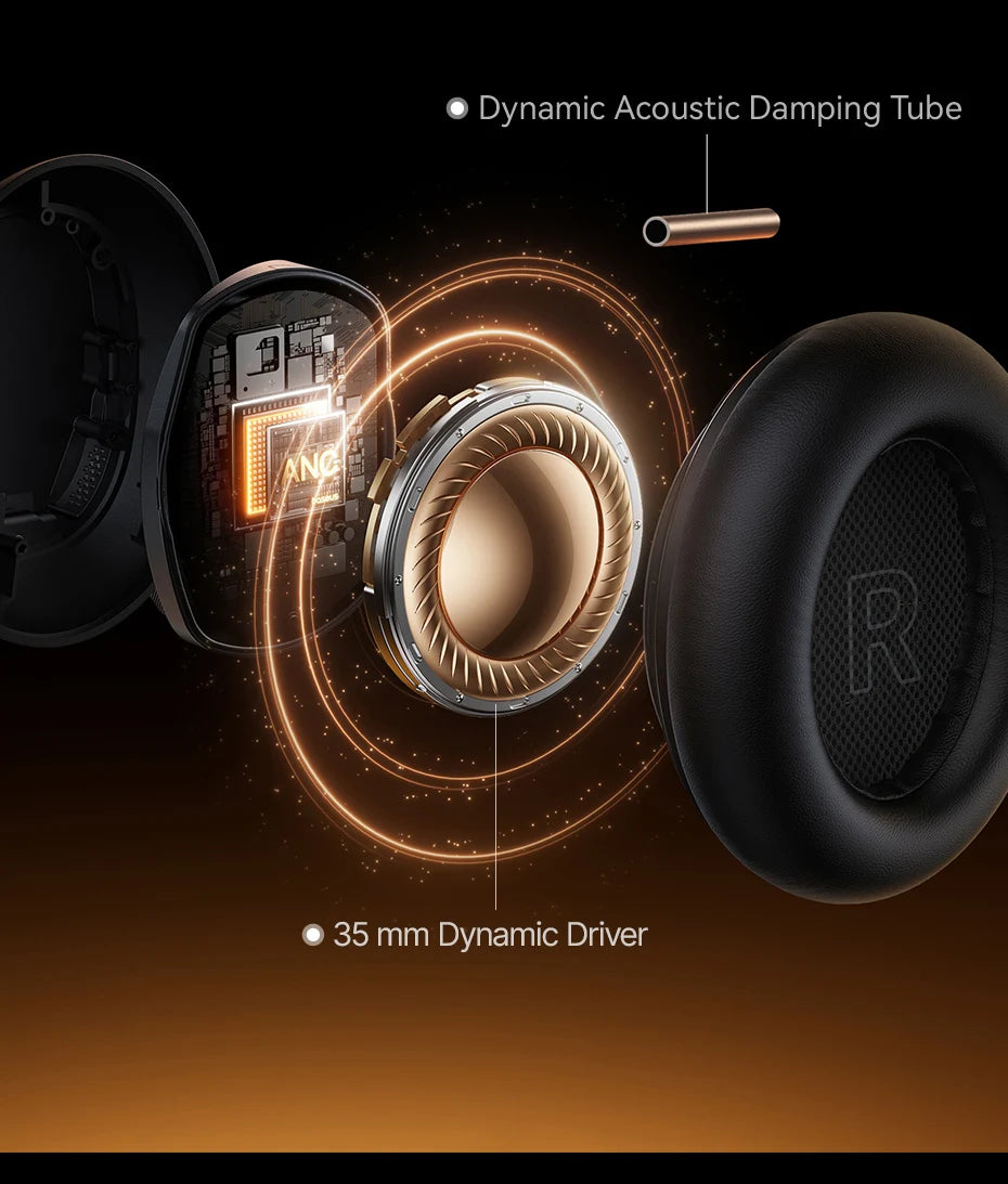 Cuffie Wireless Baseus Inspire XH1 ANC 100 Ore Hi-Res LDAC