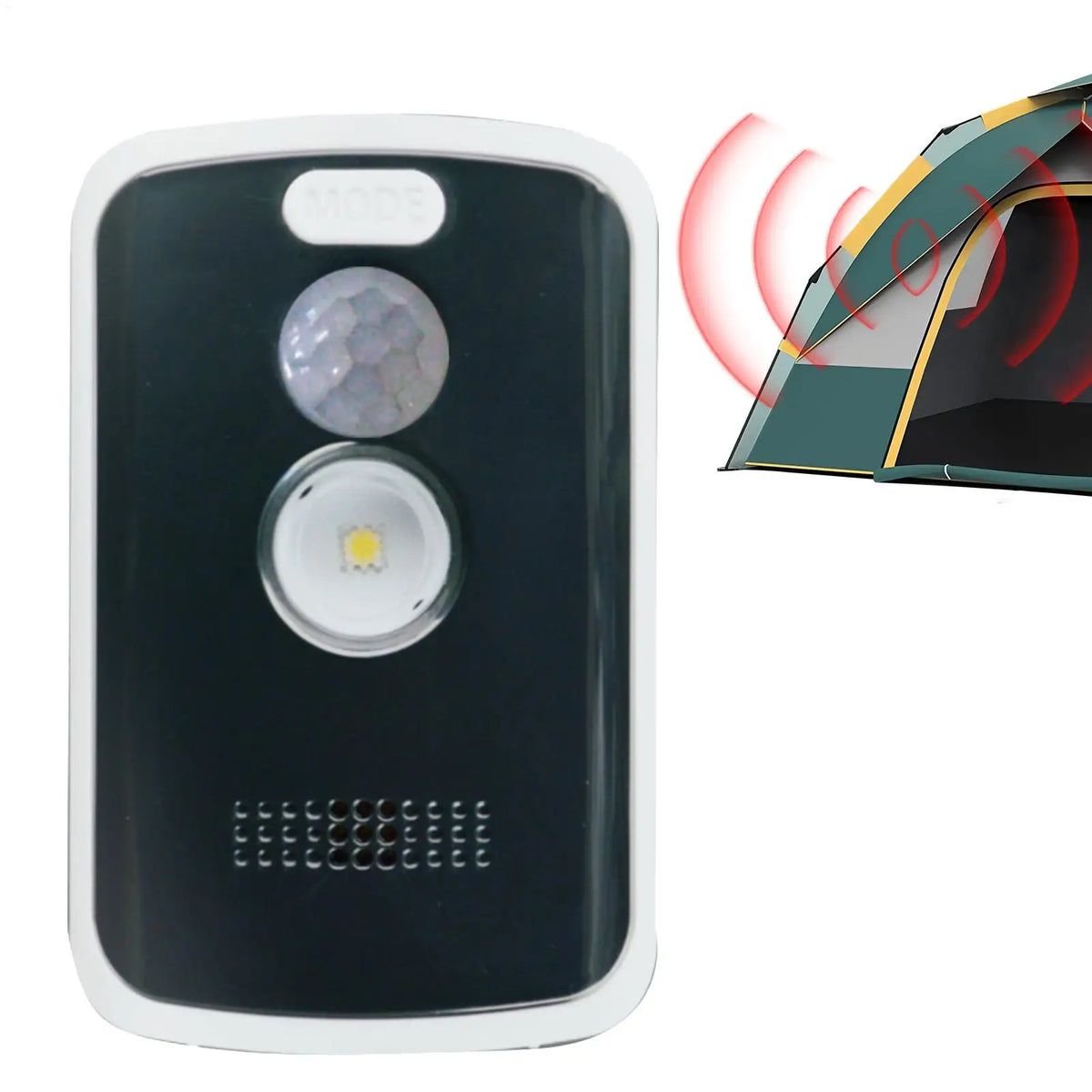 portable Camp Safe Perimeter Alarm 125Db High-Volume Trip Alarm With Motion Sensor Security With Multiple Modes Anti Theft Alert