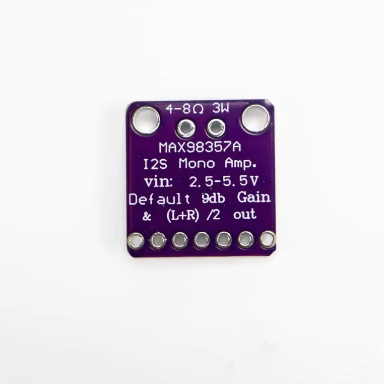 MAX98357 I2S Class D Audio Amplifier Module