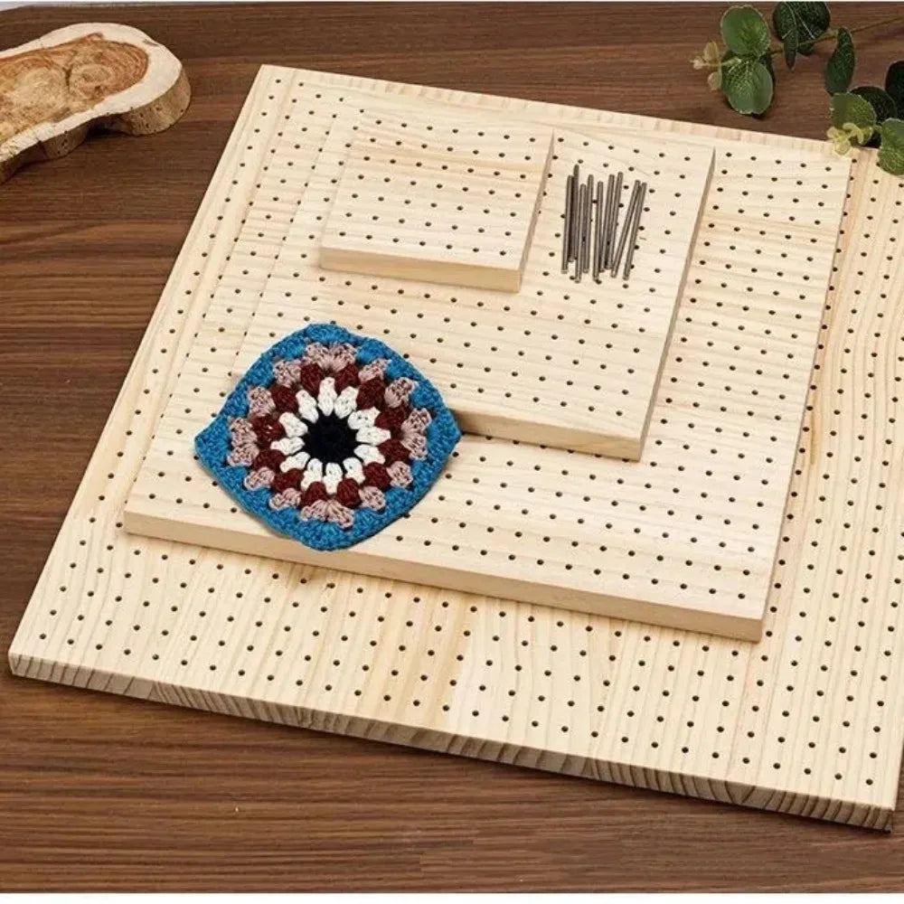 Wooden Crochet Blocking Board — Size Options