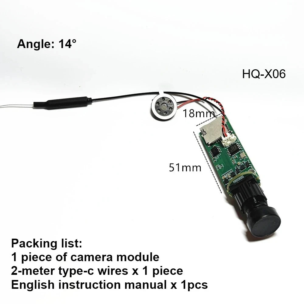 HD WiFi mini kamera modul