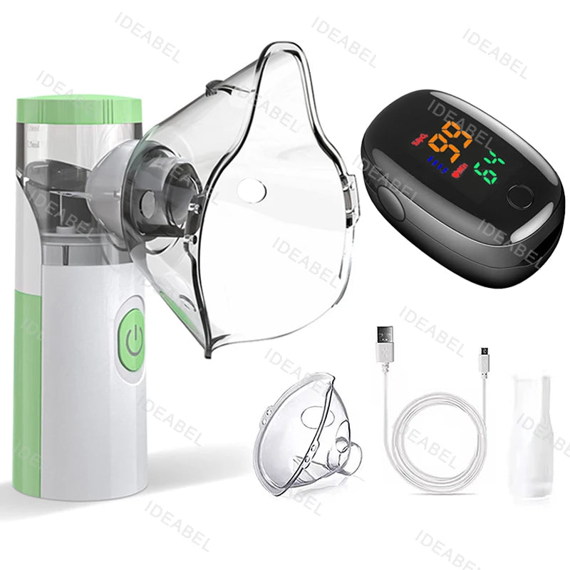 Przenośny nebulizator siatkowy z kubkiem 15 ml