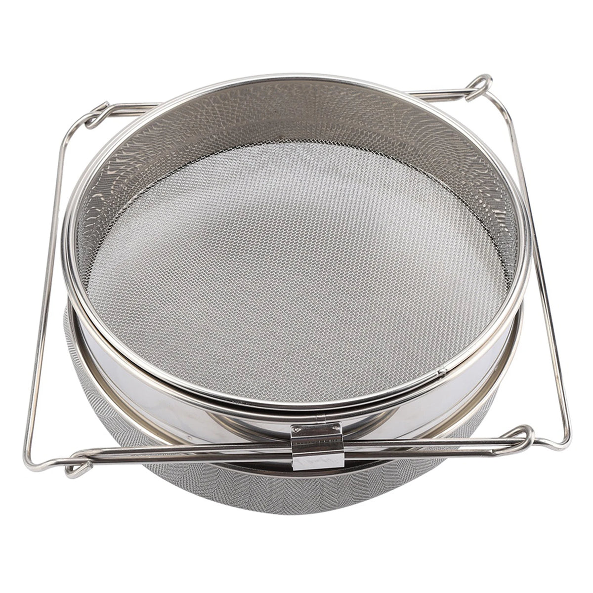 Double Layer Stainless Steel Honey Strainer