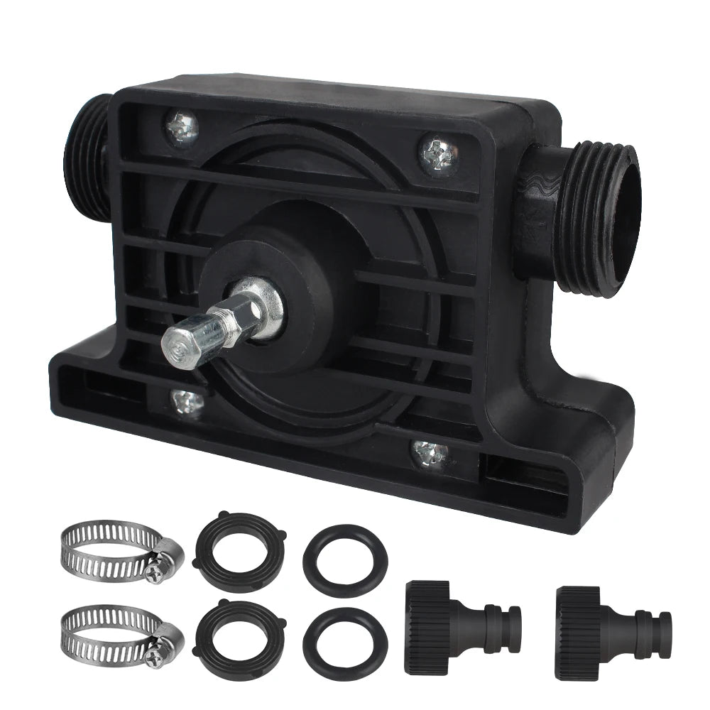 Drill-Powered Liquid Transfer Pump