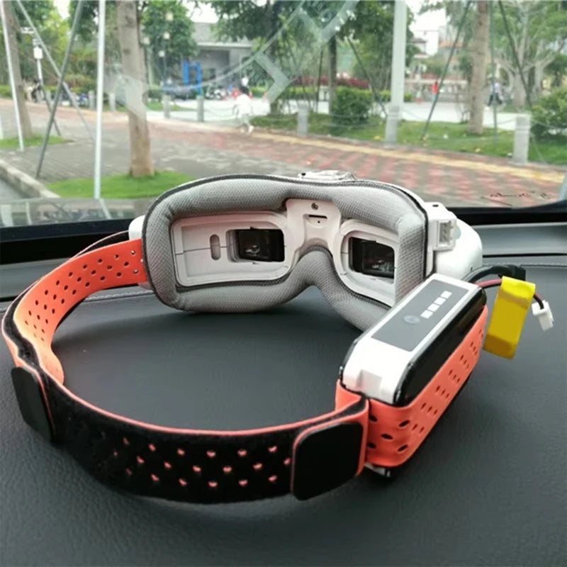 Foam Pad Soft Goggles Foam Pads Smooth Sweat-Wicking and Comfortable for Fatshark FPV Glasses Parts Blue-ABHG